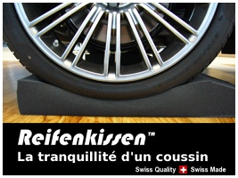 Reifenkissen, la tranquillit� d'un coussin